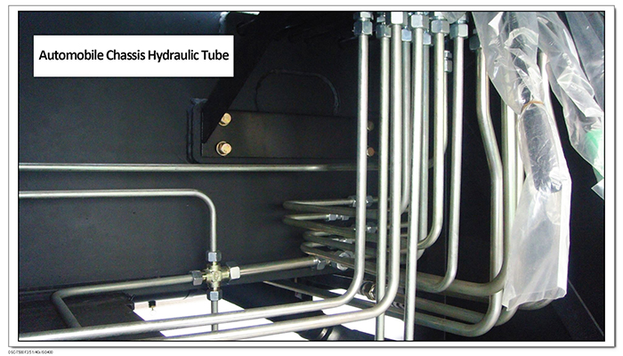 Zinc Plated Steel Hydraulic Tubing